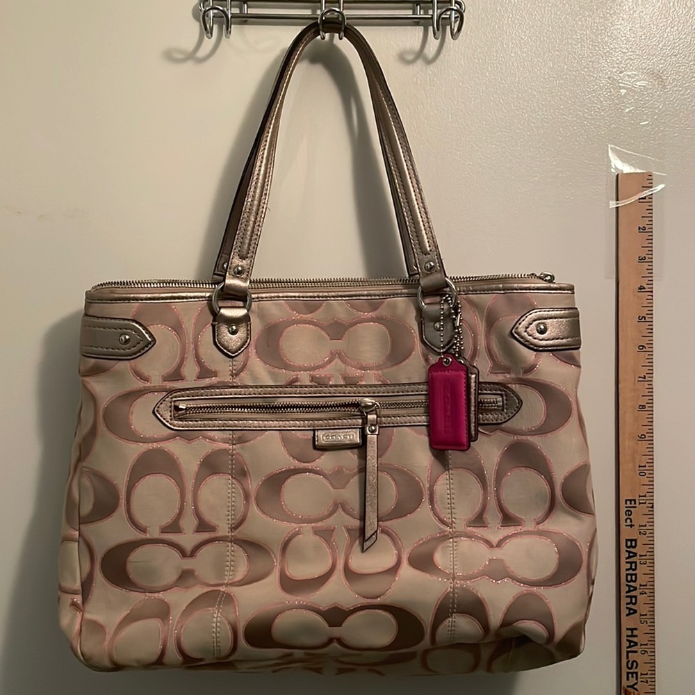 GUC Coach Daisy Metallica Emma Tote Bag